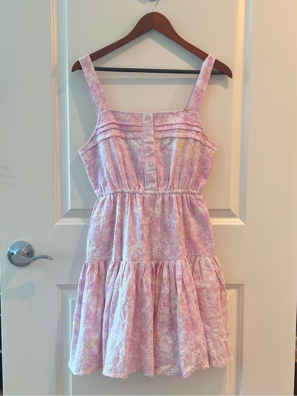 Sundress Marta Dress In Eyelet Tie And Dye Nwt Size S — image 2 of 8